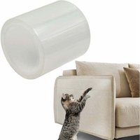 Anti-Kratz-Klebeband für Katzen, Katzenkratzschutz-Klebefolie, transparentes Anti-Kratz-Klebeband, mit transparentem selbstklebendem Pad für Tür, von VTIZIKL