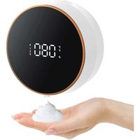 Automatischer Seifenspender 300 ml mit Sensor, LED-Anzeige und Wandhalterung (weiß) von VTIZIKL