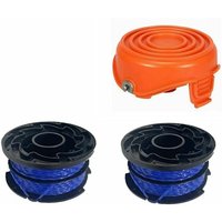 Black & Decker Freischneider-Spule & Schnur & Kappenabdeckung für GL650 GL660 GL670 GL315 GL655 GL656 von VTIZIKL