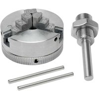 Dreibackenfutter - Zinklegierung Mini-Drehmaschine Dreibackenfutter M12 1 Hand-Elektrobohrfutter Pleuelstange Elektrowerkzeug von VTIZIKL