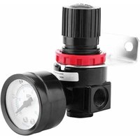 Druckregler, AR2000 G1/4 Druckregler Manometer für luftbetriebenen Kompressor mit Manometer von VTIZIKL