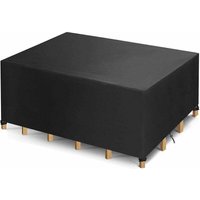 Gartenmöbel-Abdeckung – Rechteckige Gartentisch-Abdeckung, Schutzhülle – Wasserdicht, UV-beständig, 420D Oxford-Gewebe für den Außenbereich – von VTIZIKL