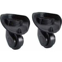 Gepäckersatzräder, 2 Lenkrollen aus PVC, universelle Ersatzteile, leise und langlebig von VTIZIKL
