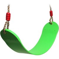 Kinderschaukelsitz mit Seil, flexibles EVA-Material, 66 x 14 cm, maximale Belastung 150 kg (grün) von VTIZIKL
