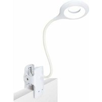 LED-Leselampe, 3 verschiedene Einstellungen, Augenschutz, Clip-on-Buchlampe, wiederaufladbare USB-Leselampe, Touch-Control-Klemmen-Schreibtischlampe von VTIZIKL