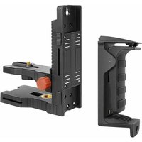 -Laserhalterung - Kreuzlinienlaser-Feineinstellungshalterung mit verstellbarem Clip, multifunktionaler magnetischer Schwenkfuß, mit 1/4-Zoll-Außen von VTIZIKL