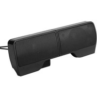 Mini-Laptop-Soundbar, kabelgebundene, tragbare Stereo-Multimedia-Lautsprecher mit USB-Stromversorgung für PC-Desktop, Laptops, Tablets Mini-Laptop-Soundbar, kabelgebundene, tragbare Stereo-Multimedia-Lautsprecher mit USB-Stromversorgung für PC-Desktop, Laptops, Tablets von VTIZIKL