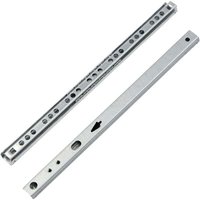 Paar Schubladenführungen, Metallkugellager, Kugelführungen, Geeignet für Möbelschubladen, 246 x 17 x 10 mm von VTIZIKL