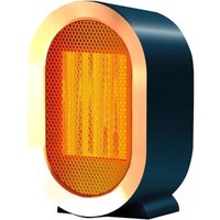 Tragbare Heizung mit Überhitzungs- und Kippschutz, kleine Raumheizung für Schlafzimmer, Zuhause oder als Weihnachtsgeschenk (blau) von VTIZIKL