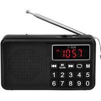 Tragbares Radio – UKW-Radio – mit wiederaufladbarem Akku mit großer Kapazität, MP3-Unterstützung Tragbares Radio – UKW-Radio – mit wiederaufladbarem Akku mit großer Kapazität, MP3-Unterstützung von VTIZIKL