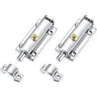 Vtizikl 2 pièces Verrou Porte en Acier Inox Loquets de Porte Loquet de Verrouillage Automatique Targette Portail Verrou de Sécurité Verrou Bouton Vtizikl 2 pièces Verrou Porte en Acier Inox Loquets de Porte Loquet de Verrouillage Automatique Targette Portail Verrou de Sécurité Verrou Bouton von VTIZIKL