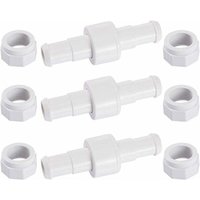 Vtizikl D20 Lot de 3 Raccords Rotatifs pour Tuyau D'arrosage avec 6 Embouts D15 Compatibles avec Zodiac Polaris 180 280 380 Robot Nettoyeur Piscine Vtizikl D20 Lot de 3 Raccords Rotatifs pour Tuyau D'arrosage avec 6 Embouts D15 Compatibles avec Zodiac Polaris 180 280 380 Robot Nettoyeur Piscine von VTIZIKL