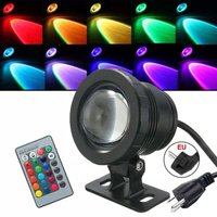 Vtizikl Eclairage sous Marin Spot Fontaine 10W LED pour Piscine IP68 étanche en saillie Projecteur sous-Marin (Color : RGB+Remote Control, Size : Vtizikl Eclairage sous Marin Spot Fontaine 10W LED pour Piscine IP68 étanche en saillie Projecteur sous-Marin (Color : RGB+Remote Control, Size : von VTIZIKL
