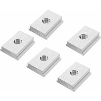 Vtizikl Ecrous Coulissants M8 T-Piste 5 Pièces Ecrou à Rainure En Alliage D'Aluminium Pour Outil De Menuiserie Fixation à Fente Pour Vis T-Slot Nut Vtizikl Ecrous Coulissants M8 T-Piste 5 Pièces Ecrou à Rainure En Alliage D'Aluminium Pour Outil De Menuiserie Fixation à Fente Pour Vis T-Slot Nut von VTIZIKL