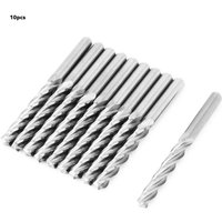 Vtizikl Fraise de Toupie, Fraise à Queue Plate, Queue de 1/8", Fraise à Queue à 4 Cannelures (3.175 x 17 x 22mm) von VTIZIKL