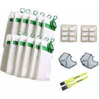 Vtizikl Kit Sac Aspirateur Compatible pour Vorwerk Kobold VK140 VK150 avec Filtre Remplacement 12 Sacs + 2 Filtres Moteur + 12 Parfums + 2 Brosses Vtizikl Kit Sac Aspirateur Compatible pour Vorwerk Kobold VK140 VK150 avec Filtre Remplacement 12 Sacs + 2 Filtres Moteur + 12 Parfums + 2 Brosses von VTIZIKL