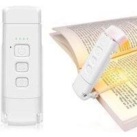 Vtizikl Lampe de Lecture Rechargeable USB, Lampe Clip pour Lit avec 3 Couleurs & 5 Niveaux de Luminosité, Protection Yeux, Compacte, Compacte pour Vtizikl Lampe de Lecture Rechargeable USB, Lampe Clip pour Lit avec 3 Couleurs & 5 Niveaux de Luminosité, Protection Yeux, Compacte, Compacte pour von VTIZIKL