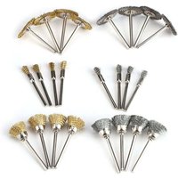 Vtizikl Lot de 24 brosses de polissage en acier inoxydable et fil de laiton pour meuleuse rotative von VTIZIKL