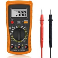 Vtizikl -Multimètre numérique portable multimètre numérique ampèremètre voltmètre ensemble Yichen orange avec batterie Vtizikl -Multimètre numérique portable multimètre numérique ampèremètre voltmètre ensemble Yichen orange avec batterie von VTIZIKL