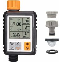 Vtizikl Programmateur Arrosage Automatique Minuteur Arrosage Goutte à Goutte, Imperméable et Utilisé à l'extérieur, Modes Multiples, 3" écran LCD, von VTIZIKL