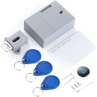 Vtizikl Schrankschloss Schrank RFID Schloss Kit Sensor Keyless Digital Verstecktes Schrank Smart Lock DIY Unsichtbares Schloss von VTIZIKL