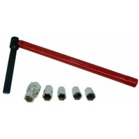 Wasserhahnschlüssel – Rot – Sanitär-Abbruch-Steckschlüsselsatz 8–13 mm Wasserhahnschlüssel, einteilig von VTIZIKL