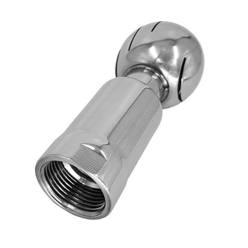 1/4" to 1" BSPT Female Rotary Spray Ball - 304/316 Stainless Steel CIP Tank Cleaner for Homebrew Beer(304,3/4 inch) von VTMTZVLVAD