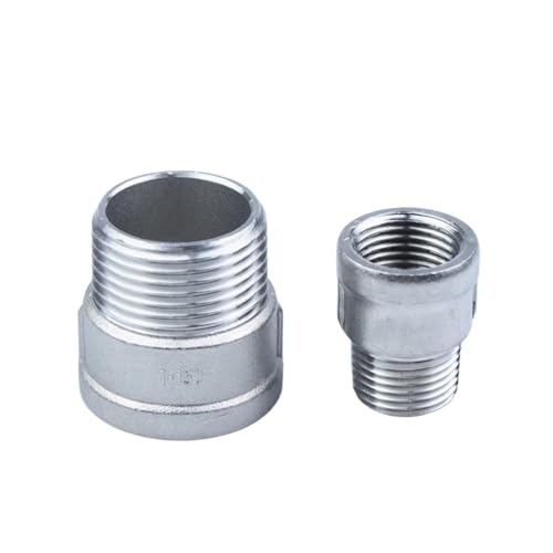 1 Stück Rohrverschraubung aus Edelstahl 304 mit BSP-Gewinde, männlich zu weiblich, DN8-DN50 (3/4"-2") joyous(1-1/4 inch) von VTMTZVLVAD