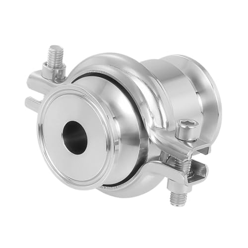 3/4" to 2" Tri Clamp Check Valve - SS304/316L Stainless Steel Sanitary One-Way Flow Valve, Vertical Installation(OD51mm Ferrule 64,SUS 316L) von VTMTZVLVAD