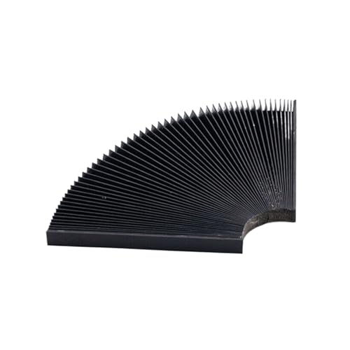 Flexibler Staubschutz for Fräsmaschinen, 3-fach schützende flache Akkordeonbalgabdeckung 1,5 m x 15 mm for CNC-Maschinenteile(185mm) von VTMTZVLVAD
