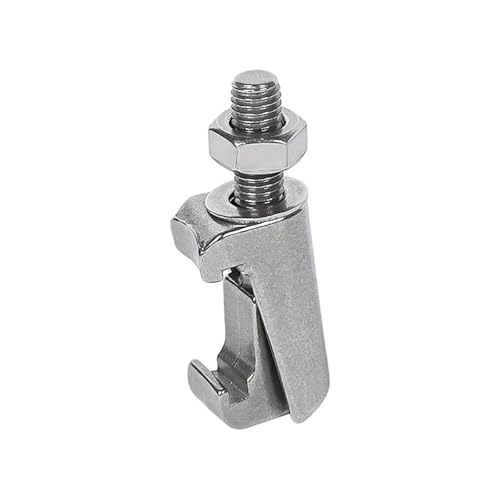 ISO-Vakuum-Hakenmessschieber – Schnellmontage-C-Klemme aus Edelstahl 304 mit M8/M10/M12-Schrauben zur sicheren Befestigung des Vakuumsystems(M10) von VTMTZVLVAD