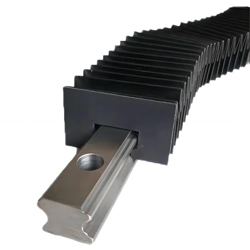 Linearschienen-Staubschutz for HGR15/HGR20/HGR25/HGR30 – Robuster Orgelführungsschutz for Schutz vor Staub und Schmutz(For HGR15,Length 1200mm) von VTMTZVLVAD