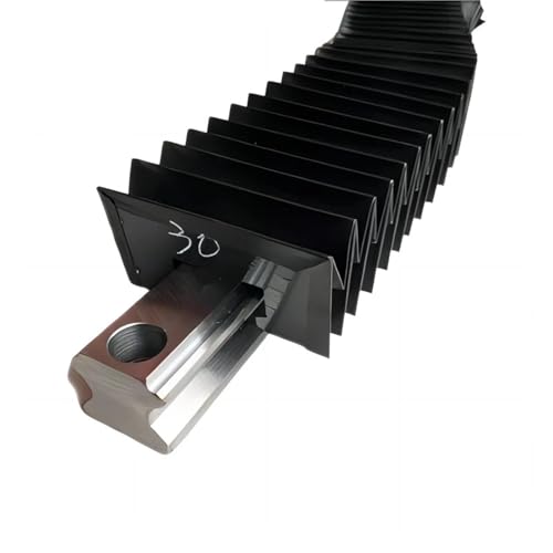 Linearschienen-Staubschutz for HGR35 – Langlebiger Orgelführungsschutz for Blockieren von Staub und Schmutz(Length 500mm) von VTMTZVLVAD