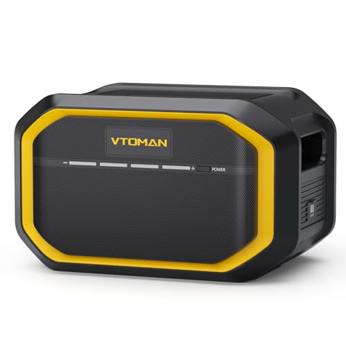 VTOMAN FlashSpeed 1500 Zusätzlicher Batterie 1548Wh - für FlashSpeed 600/FlashSpeed 1000/FlashSpeed 1500 Tragbare Powerstation, LiFePO4 Batterie VTOMAN FlashSpeed 1500 Zusätzlicher Batterie 1548Wh - für FlashSpeed 600/FlashSpeed 1000/FlashSpeed 1500 Tragbare Powerstation, LiFePO4 Batterie von VTOMAN