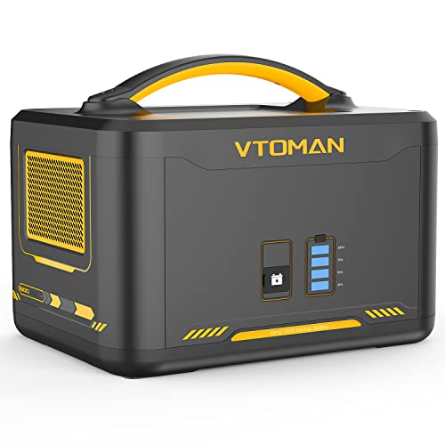 VTOMAN Jump 1500 Zusatzbatterie 1548Wh - LiFePO4 Erweiterungsakku für Jump 1500X/Jump 1000/Jump 2200 Tragbare PowerStation Erweiterte Kapazität, für Camping, Reisen, Wohnmobil, Stromausfälle, Notfall von VTOMAN
