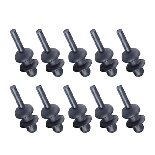 VTSGBLS Für Peugeot 208 I II 205 206 306 2012 2022 2023 Kofferraum Hinten Hutablage Kordel Gurt Schnur Clip Montage Haken Halterung 699218(10 Stück) von VTSGBLS