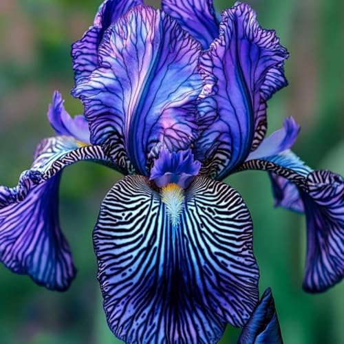 Pflegeleicht Iris-Rhizom, Überraschend wachsend, Winterhart Mehrjährig, Geeignet für Frühling und Herbst, Gartenschau-5 Rhizom-I von VTYIWEKD