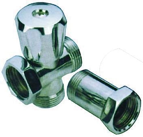 Blinky 3-Wege-Wasserhähne mit Abstandshalter 3/4 Zoll von VUEMME S.R.L.