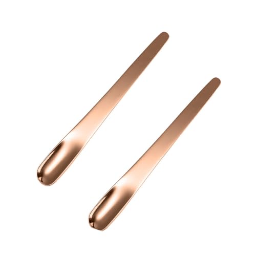 VUIUYOIES 2 Teile/Satz Robuste Und Langlebige Kaffee Löffel Mehrzweck Edelstahl Löffel Für Kaffee Liebhaber Kaffee Liebhaber Wesentliche, Roségold*2Stk von VUIUYOIES