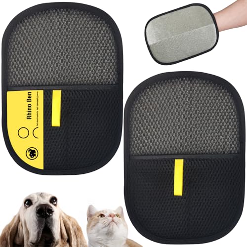 VUL Fellmagnet, 2 Stück Fell Magnet Handschuh, Tierhaarentferner Handschuh Fellhandschuhe Fingerlos Katze Katzenhaarentferner, Pet Hair Remover Glove Hundehaare Entfernen für Kleidung Sofas VUL Fellmagnet, 2 Stück Fell Magnet Handschuh, Tierhaarentferner Handschuh Fellhandschuhe Fingerlos Katze Katzenhaarentferner, Pet Hair Remover Glove Hundehaare Entfernen für Kleidung Sofas von VUL