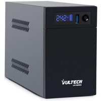 Vultech UPS1000VA-LFP Unterbrechungsfreie Stromversorgung (USV) Line-Interaktiv 1 kVA 530 W 2 AC-Ausgänge von VULTECH
