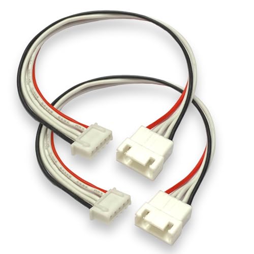 2x Stück 20cm JST-XH Premium 4S 5Pin Balancerkabel Balancer Kabel Verlängerung Ladekabel XH Stecker auf Buchse 24AWG Adapterkabel für Lipo Akku 2x Stück 20cm JST-XH Premium 4S 5Pin Balancerkabel Balancer Kabel Verlängerung Ladekabel XH Stecker auf Buchse 24AWG Adapterkabel für Lipo Akku von VUNIVERSUM