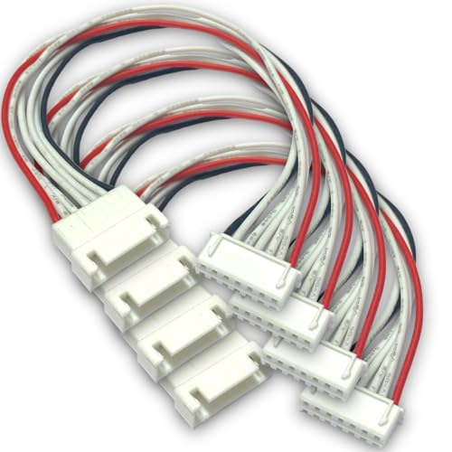 4x Stück JST-XH Premium 6S 7Pin 30cm Balancerkabel Balancer Verlängerung Ladekabel XH Stecker auf Buchse 24AWG Silikonkabel Adapterkabel für 22,2V Lipo Akku Modellbau 4x Stück JST-XH Premium 6S 7Pin 30cm Balancerkabel Balancer Verlängerung Ladekabel XH Stecker auf Buchse 24AWG Silikonkabel Adapterkabel für 22,2V Lipo Akku Modellbau von VUNIVERSUM