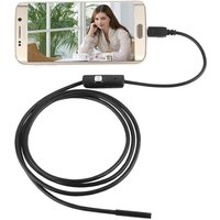 2 m flexibles 5,5-mm-Kabel USB-Endoskop, 2-in-1 HD USB-Inspektionskamera-Endoskop für Android von VUSZR