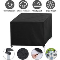 Wasserdichte Schutzhüllen für Gartenmöbel, Würfelmöbel und Gartentische, robustes Oxford-Gewebe, 87 x 87 x 77 cm von VUSZR