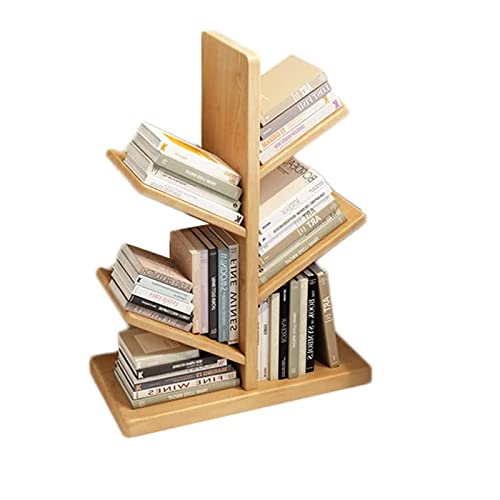 VUVCPOPB Bücherregal Modernes Bücherregal Kreativer Baum Bodenstehendes Bücherregal Minimalistische Bücherregale Offenes Design Regal Bücherregal Leicht zu tragen Platzsparend von VUVCPOPB