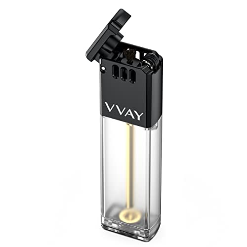 VVAY Benzinfeuerzeug Kreatives Einfaches Nachfüllbares (Verkauft ohne Benzin) von VVAY