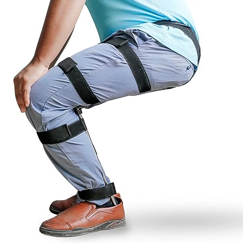 VVDPJLS Tragbarer unsichtbarer Stuhl unsichtbarer Sitzbein -Klammerhocker, stuhlloser Stuhl Wearable Leg Ergonomic Innovate von VVDPJLS