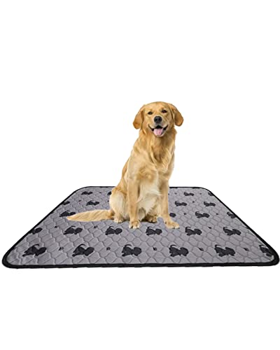 VVGAOGES Waschbar Haustier-Urinunterlage,Wiederverwendbare Hundetöpfchen-Trainingsmatte, Super Absorbent Puppy Whelping Pad (50*70cm) von VVGAOGES