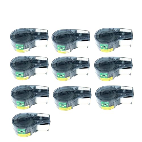 M21-750-595-WT Allwetter-Label-Patrone Kompatibel mit Brady M210/M211-Drucker(10 Pcs) von VVHKMSIL